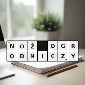 Hasło krzyżówkowe nóż używany przy pracy w ogrodzie - nóż ogrodniczy – rozwiązanie, synonimy, podpowiedzi i definicje krzyżówkowe